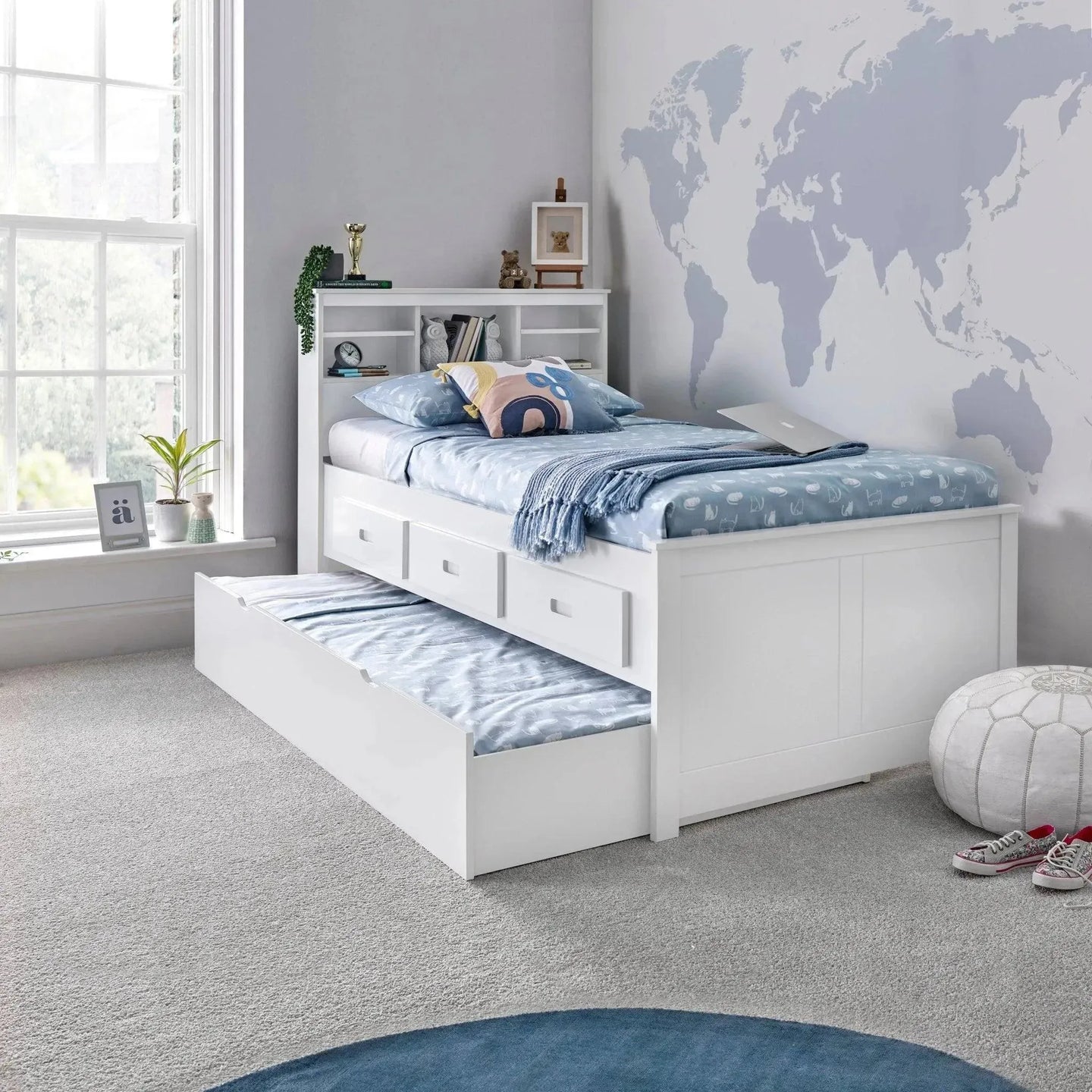 Florence Guest Bed + 2 x Pocket Sprung Mattresses Bundle